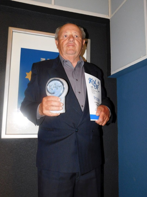 Marko Karloci, dobitnik nagrade za najbolju mušku glavnu ulogu