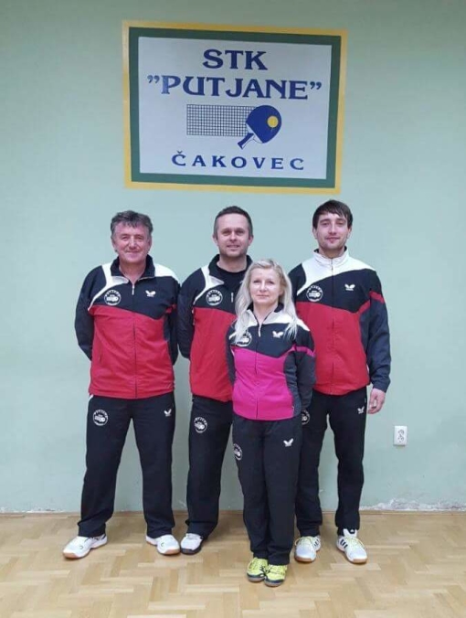 Putjane 2 (Dražen Šoltić, Renato Novak, Dominik Filipašić i Kaja Popović, nedostaje Renato Novak) - prvaci 3.  lige