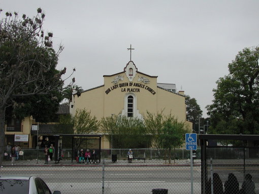 Crkva prema kojoj je Los Angeles dobio ime, fotografija iz 2011. godine