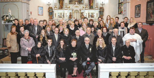 U krugu obitelji i prijatelja u župnoj crkvi u Sv. Jurju u Trnju