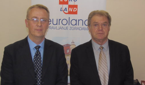 Direktor Eurolanda Renato Slaviček i umirovljeni direktor Stjepan Posedi