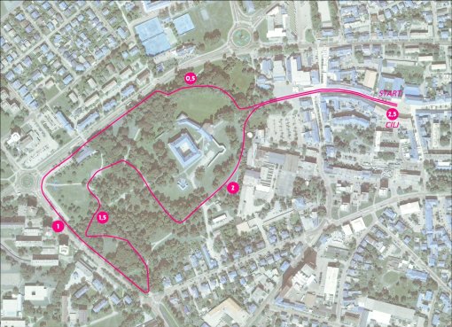 Trasa utrke grada Čakovca