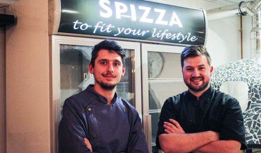 Vlasnici Pizzerie Špizza Boris Pintar i Dominik Knezić