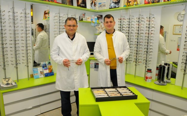Braća Davor i Mladen Mavrin, vlasnici Optike Mavrin